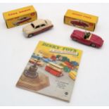 DINKY TOYS A 101 Sunbeam Alpine Sports and a 164 Vauxhall Cresta Saloon, both boxed, together with a