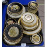 A collection of Chokin plates Condition Report:Not available for this lot.