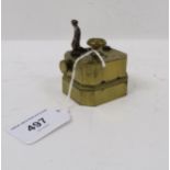 A brass and steel scarificator  Condition Report:Available upon request