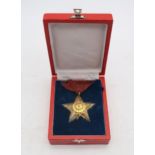 A Most Puissant Order of the Gurkha Right Arm medallion (Nepalese), in fitted case Condition