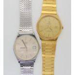 Two gents watches, Zenith Espada quartz and a Rotary Quartz Condition Report:Not available for