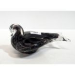 A Swedish glass dove by Ronneby, dated 1980 Condition Report:Available upon request