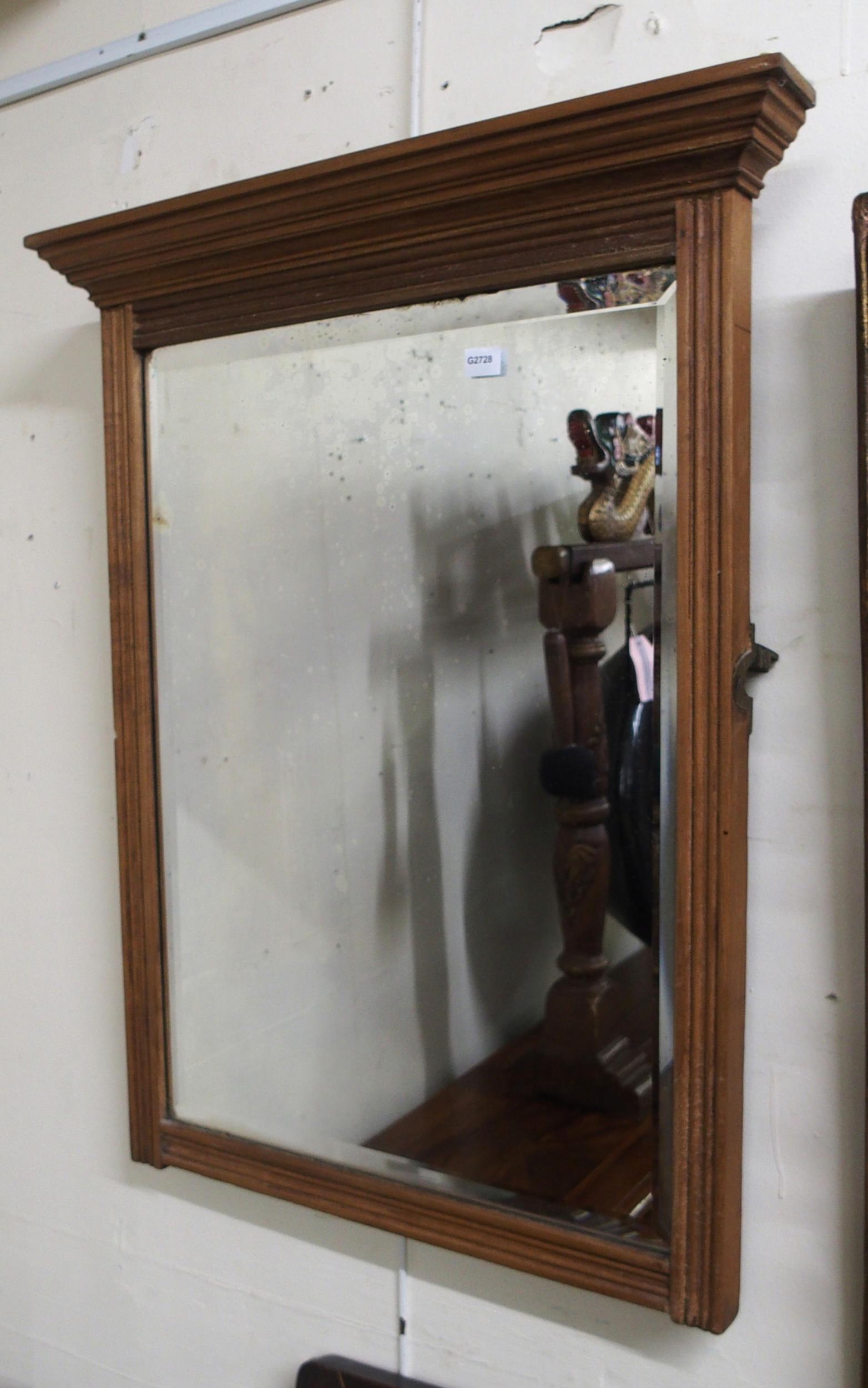 An early 20th century pine two over two chest of drawers, 76cm high x 102cm wide x 53cm deep and two - Image 5 of 6