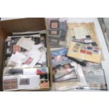 Box containing an interesting group of lots bought at auction but not incorporated into