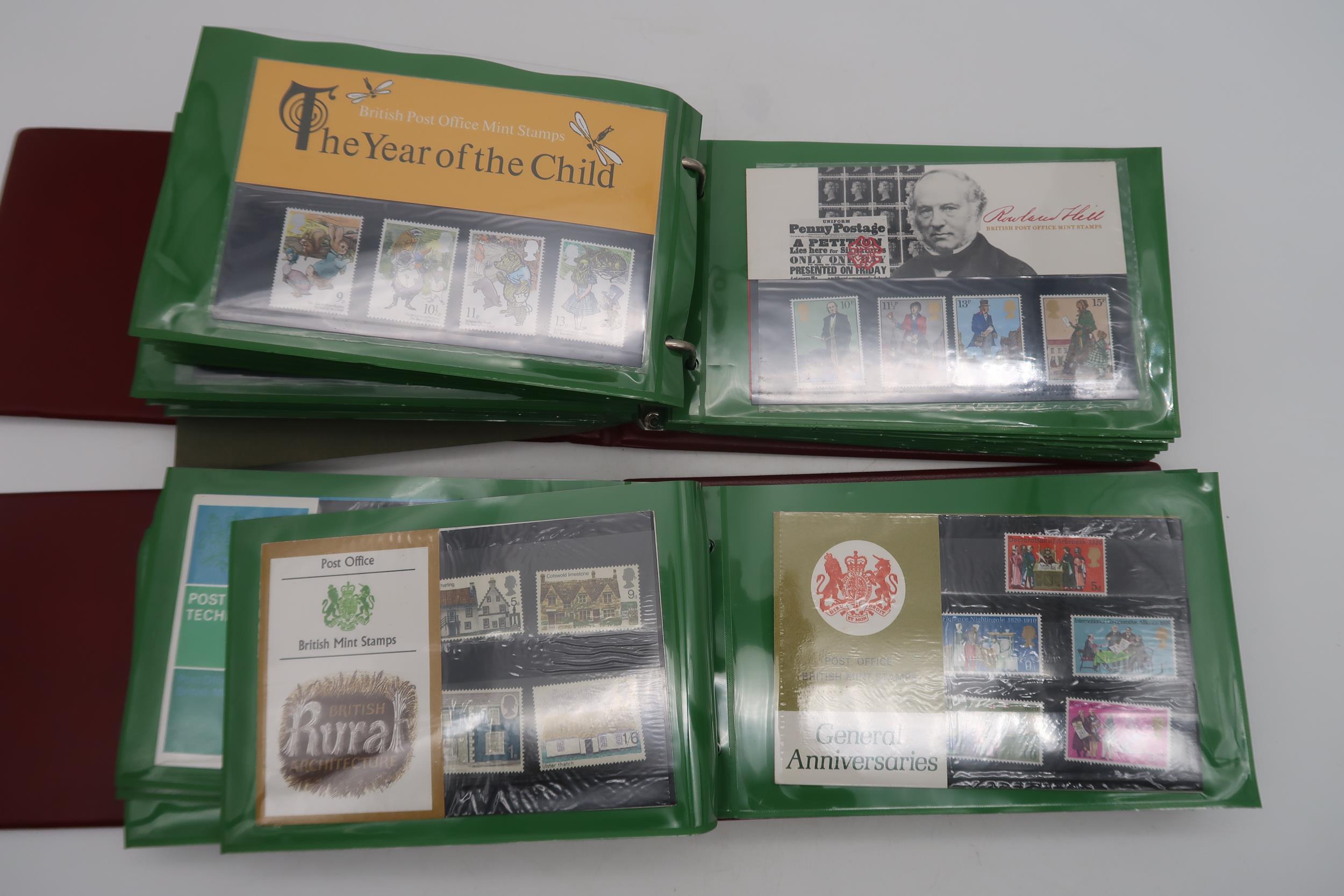 GB large collection of presentation packs (approx. 150), 1984-87 special stamp albums and two year - Image 4 of 10