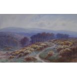 J  BARNETT A Devon Brake in May, signed, watercolour, and another two (3) Condition Report:Available