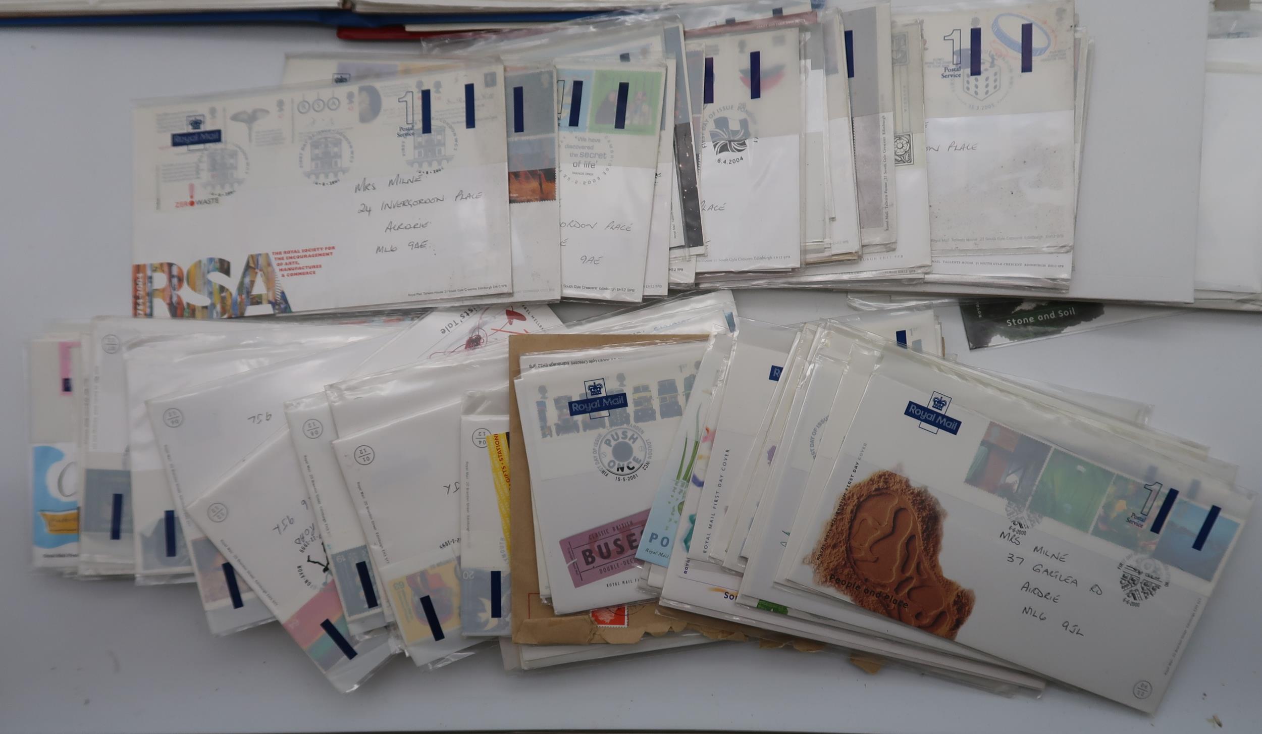 Collection of GB First Day Covers, mainly 1998-2004, inc. special postmarks but with handwritten - Image 2 of 6