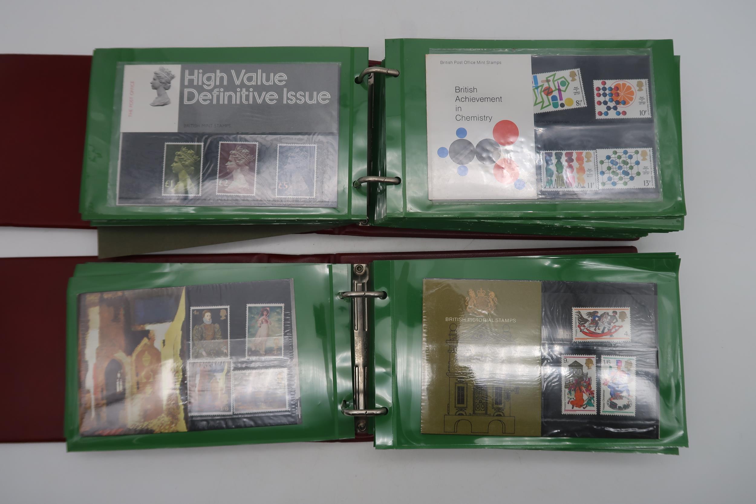 GB large collection of presentation packs (approx. 150), 1984-87 special stamp albums and two year - Image 5 of 10