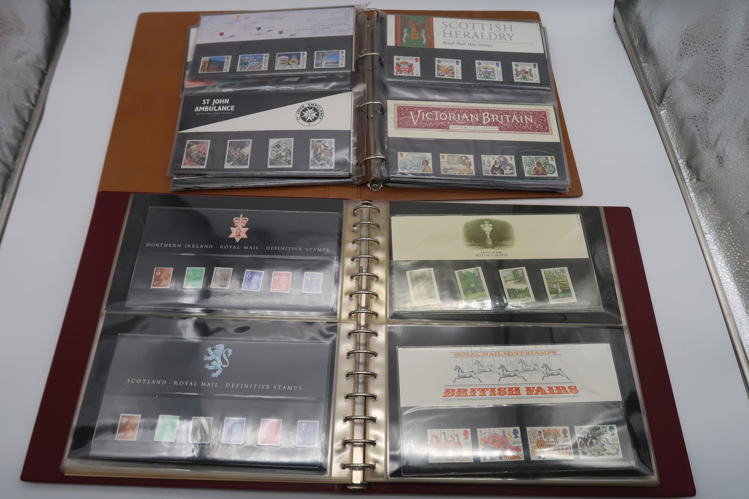 GB large collection of presentation packs (approx. 150), 1984-87 special stamp albums and two year - Image 8 of 10
