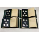 MOUNTBATTEN MEDALLIC HISTORY OF GREAT BRITAIN & THE SEA in four volumes Condition Report:Available