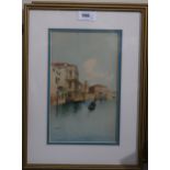 A BRONDETT Venice, signed, watercolour, 25 x 15cm and L.G.KING (4) Condition Report:Available upon