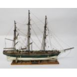 A MODEL OF THE SHIP THERMOPYLAE Thermopylae was a composite-hulled extreme clipper, built in 1868 by