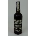 SANTOS JUNIOR 1978 VINTAGE PORT Vintage Character Port, Taylor's First Estate Port, Warre's Optima