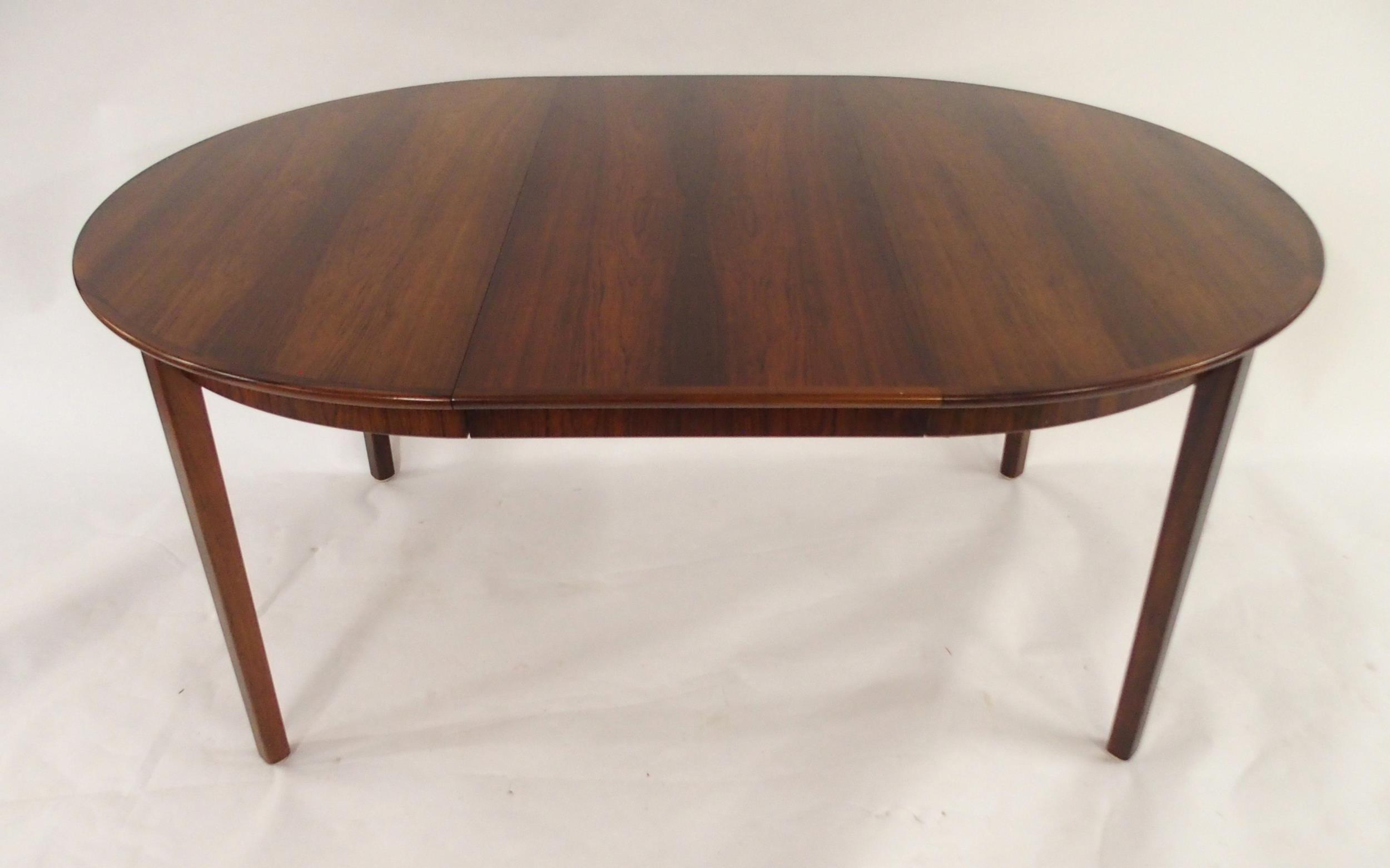 A CIRCA 1960S JOHANNES ANDERSEN FOR BERNHARD PEDERSEN & SON OF DENMARK ROSEWOOD CIRCULAR EXTENDING - Image 9 of 15