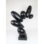 A CONTEMPORARY RESIN PEBBLE SCUPTURE possibly by Artmax, 81cm high  Condition Report:Available