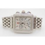 AN MW DECO LADIES DIAMOND CHRONOGRAPH this watch is made by MaestroWorks Studio, the watch has a