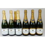 CHAMPAGNE DE VALENCAY BRUT TRADITION  Champagne Fernand Rustat brut and Martini brut (7) Condition