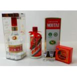 MOUTAI KWEICHOW 2012 BAIJU 50CL  In a presentation case with two glasses, Wu Liang Ye Baijiu