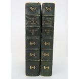SOBIESKI, JOHN & STUART, CHARLES EDWARD LAYS OF THE DEER FOREST Two-volume set, quarter-bound in