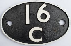Shedplate 16C Kirkby-In-Ashfield 1935-1955, Mansfield 1955-1960 and Derby 1963-1973 with a sub