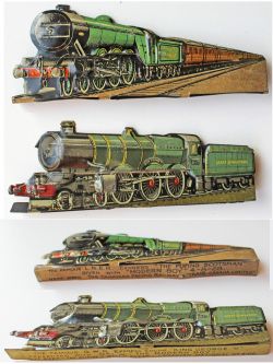 Tinplate locomotives given free in Modern Boy magazine in the 1920’s, quantity 2 comprising: GWR
