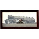 An Official Photograph of Stanier LMS Princess Royal Pacific No6201 Princess Elizabeth. In