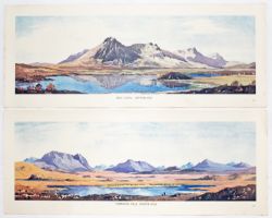 BR(Sc) Carriage Prints, a loose pair comprising - Ben Loyal, Sutherland by W. Douglas Macleod and