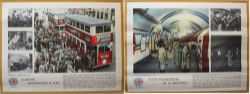 Posters, a pair of Wartime LT each measuring 19.25in x 14.5in, comprising: London Transport No 1