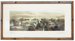 Carriage print YORKSHIRE DALES by Rowland Hilder R.I. A rare print from the LNER Pre War Series.
