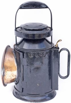 North British Railway Bulpitt 3 Aspect handlamp stamped in the side NBR COWLAIRS 388S and brass