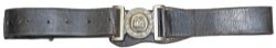 Great Western Railway Policeman's belt. Leather with a nickel plated buckle with the GWR Twin shield
