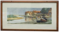 Carriage Print BLAKENEY, NORFOLK by Acanthus (Frank Hoar). From the LNER Post-War series issued in