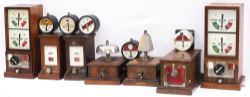 A collection of GWR signal box instruments from Ford Bridge signal box which was on the Shrewsbury