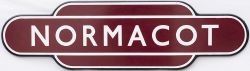 Totem BR(M) FF NORMACOTT. From the former North Staffordshire Railway station between Blythe