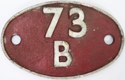 Shedplate 73B Bricklayers Arms 1948-June 1962. This ex SECR shed had a substantial allocation in the