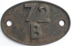 Shedplate 72B Salisbury 1950-December 1962. An allocation of 50 locos, containing 10 Battle of