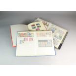 Two stock books and one album of Great Britain and British Commonwealth stamps