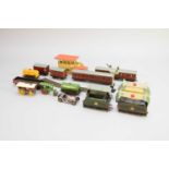 A collection of Hornby Dublo tinplate