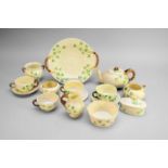 Group of Belleek 'Shamrock' tea and decorative wares