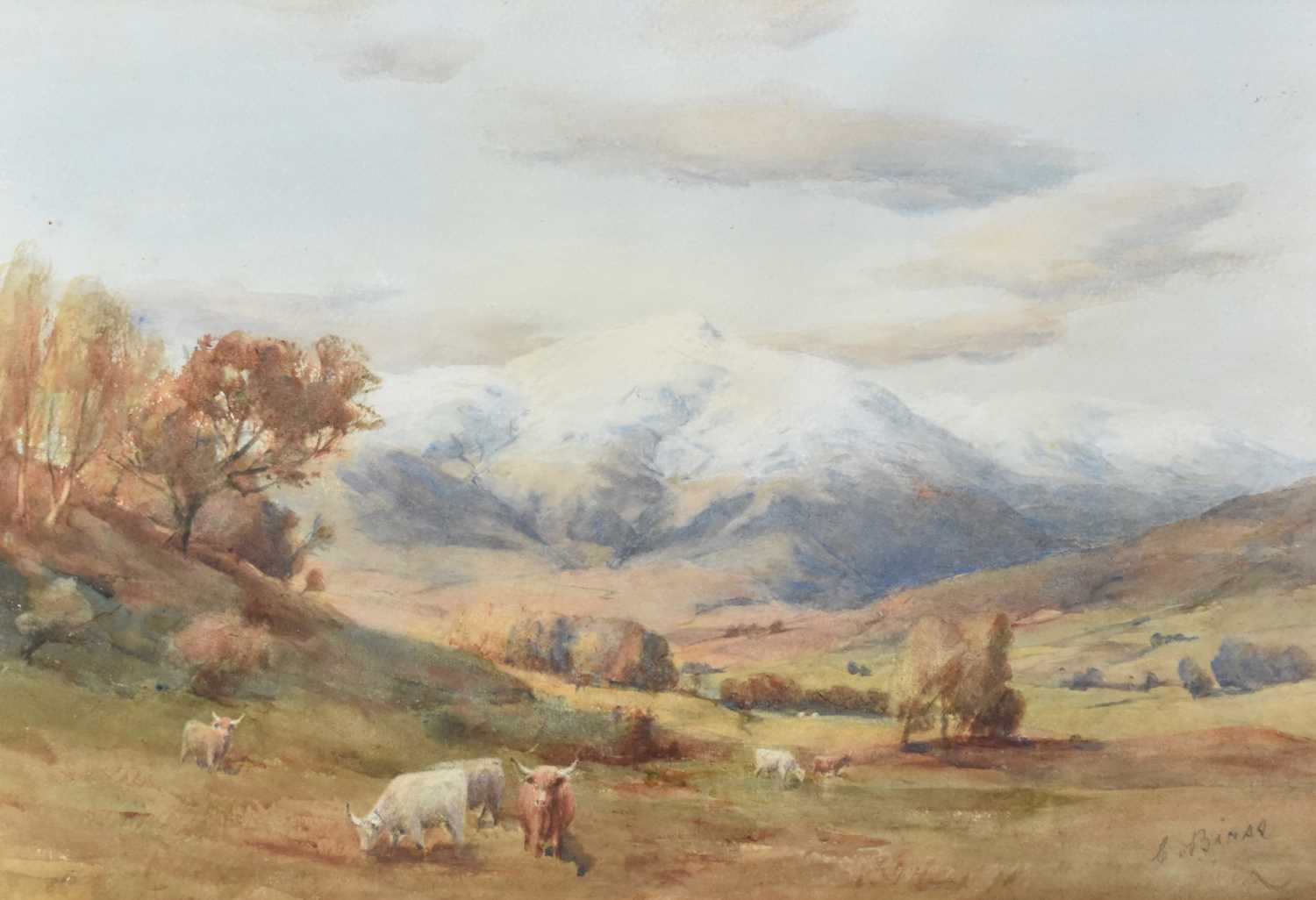 Charles Birss (British 19th-20th Century) Three Highland Landscapes