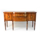 An early-mid 19th century mahogany sideboard