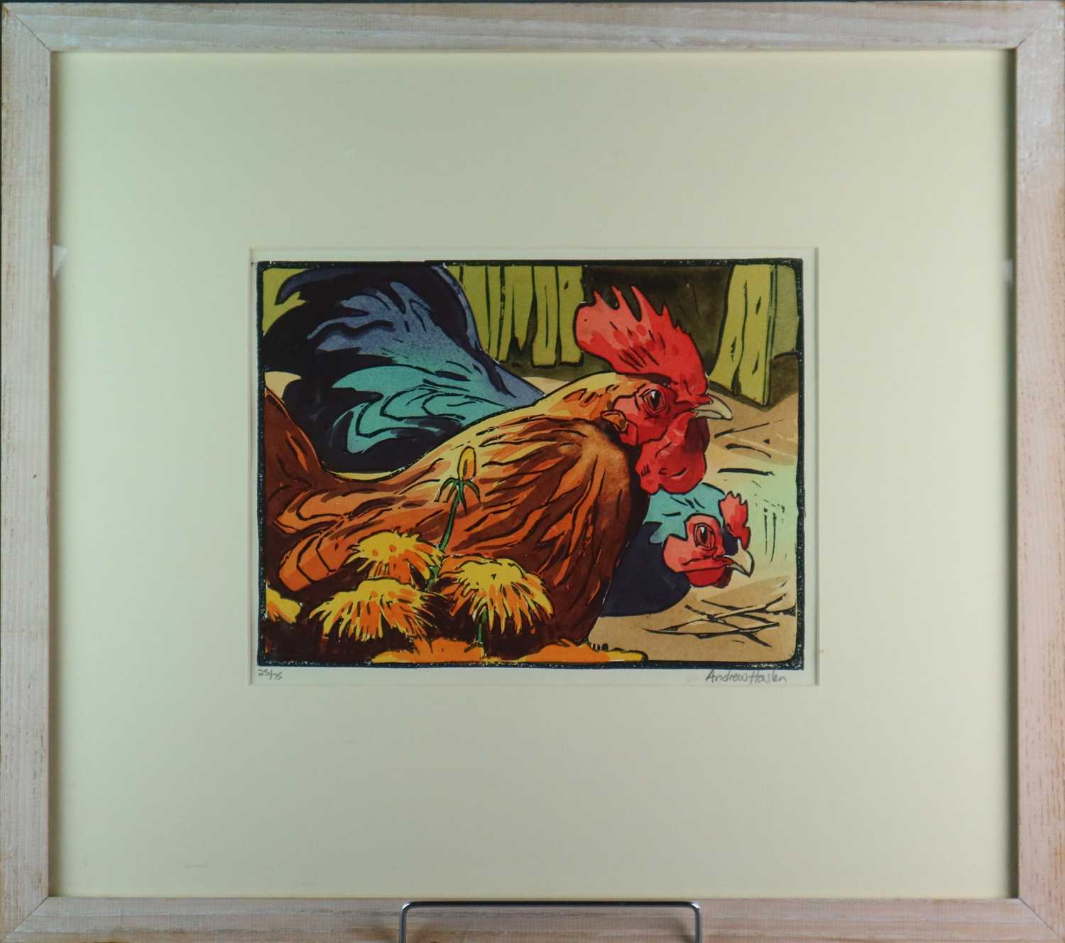 Andrew Haslen (b.1953) Rooster - Image 2 of 3