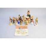 A collection of twenty-one Royal Doulton Bunnykins figures