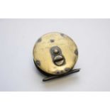 A 19th century Farlow & Co patent lever fishing reel