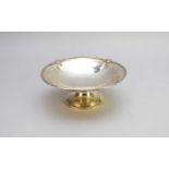 A silver footed tazza