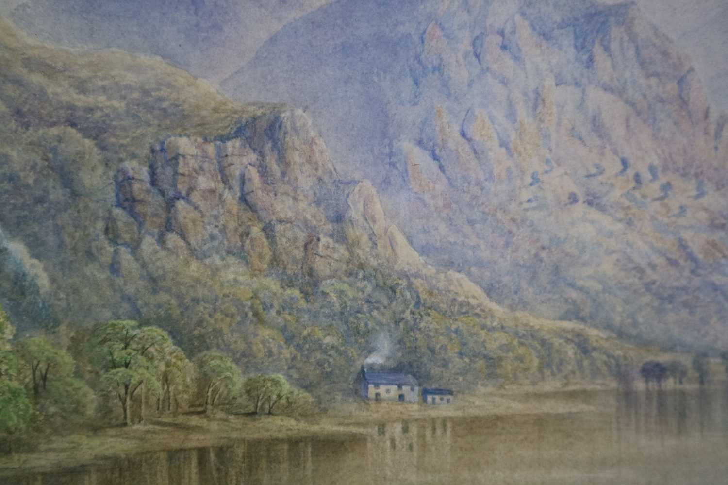 Cornelius Pearson (British 1805-1891) Large Watercolour of Derwentwater - Image 6 of 8