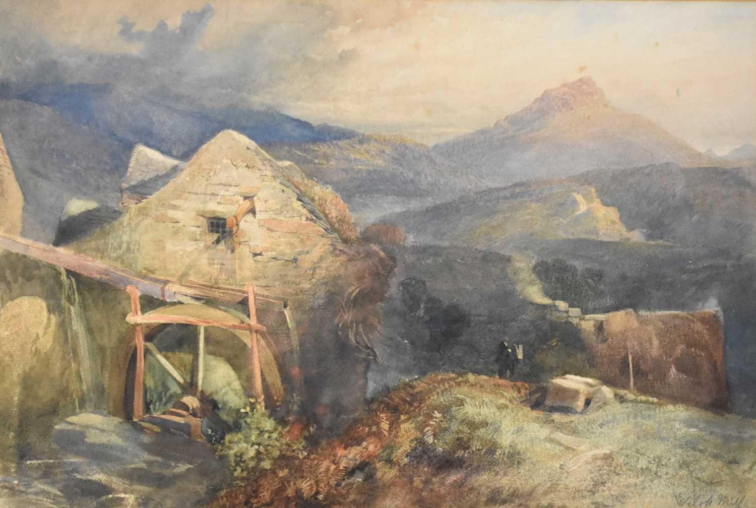 In the Manner of James Burrell Smith (British, 1822-1897), Porthmadog Water Mill