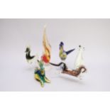 Glass Murano animals