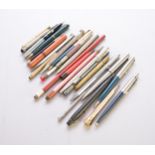 A large collection of propelling pencils