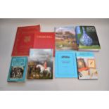 A collection of auction catalogues and antiques related books and magazines